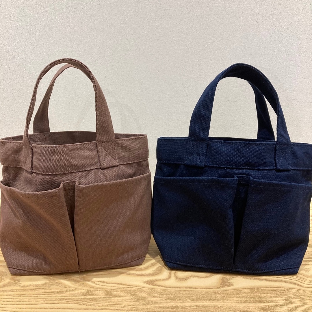 帆布ミニトートバッグの新色のご紹介です。