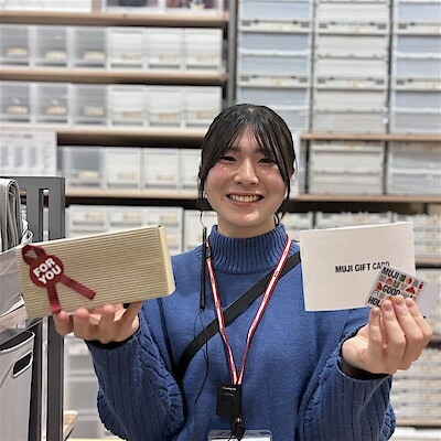 【イオン延岡】もらってうれしい、使ってうれしいMUJIギフトカード