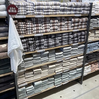 【魚津】パイルタオルにストライプ柄が入荷しました