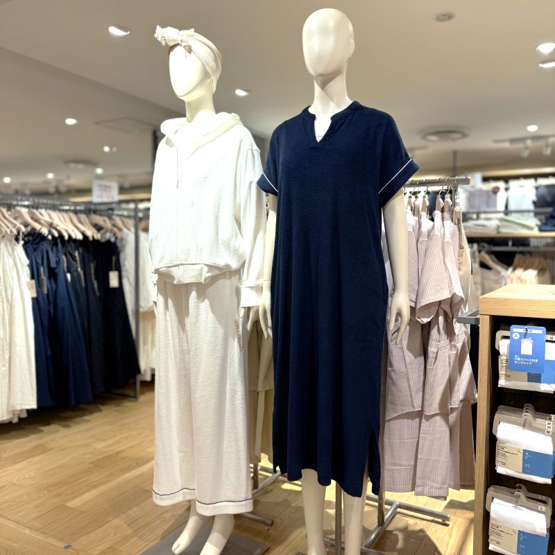 汗ばむ季節にうれしい、パイル地「着るタオル」シリーズ