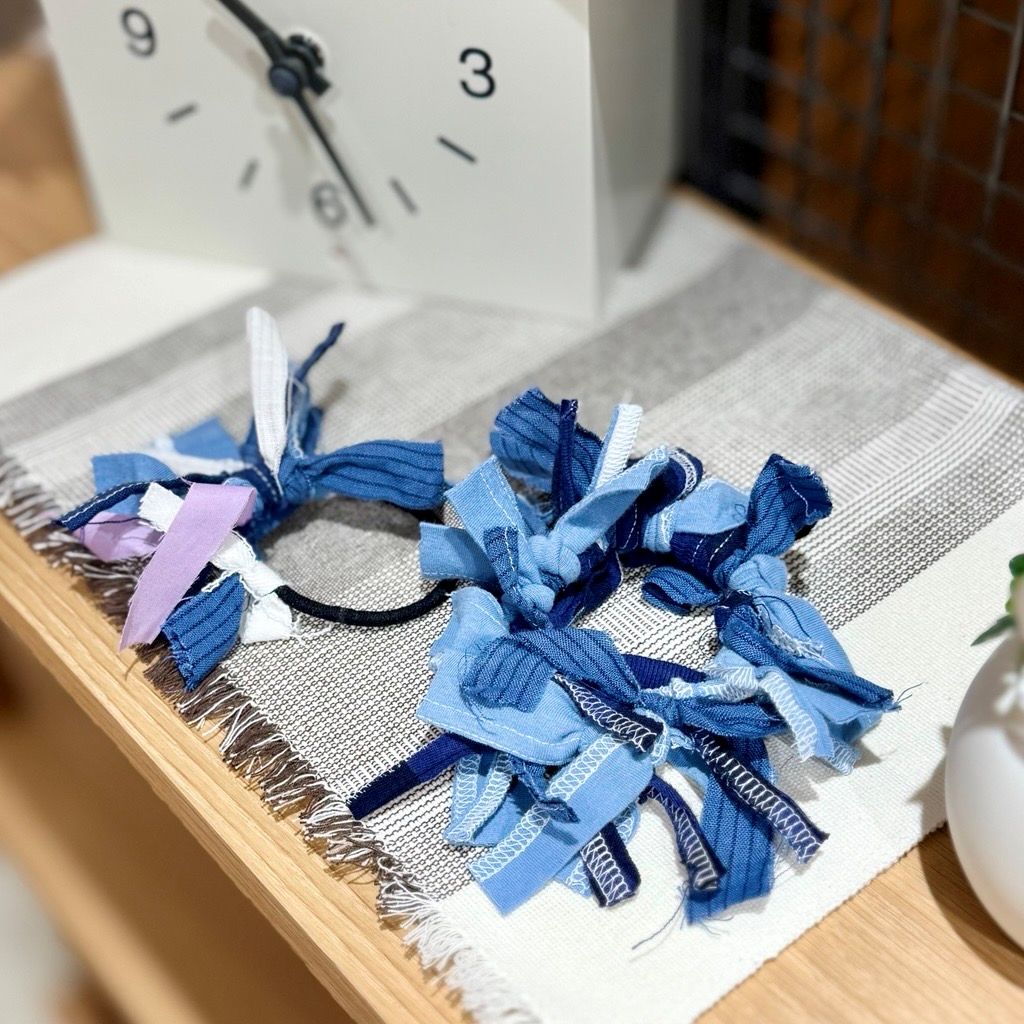 《ワークショップ》端切れでシュシュを作ってみませんか？