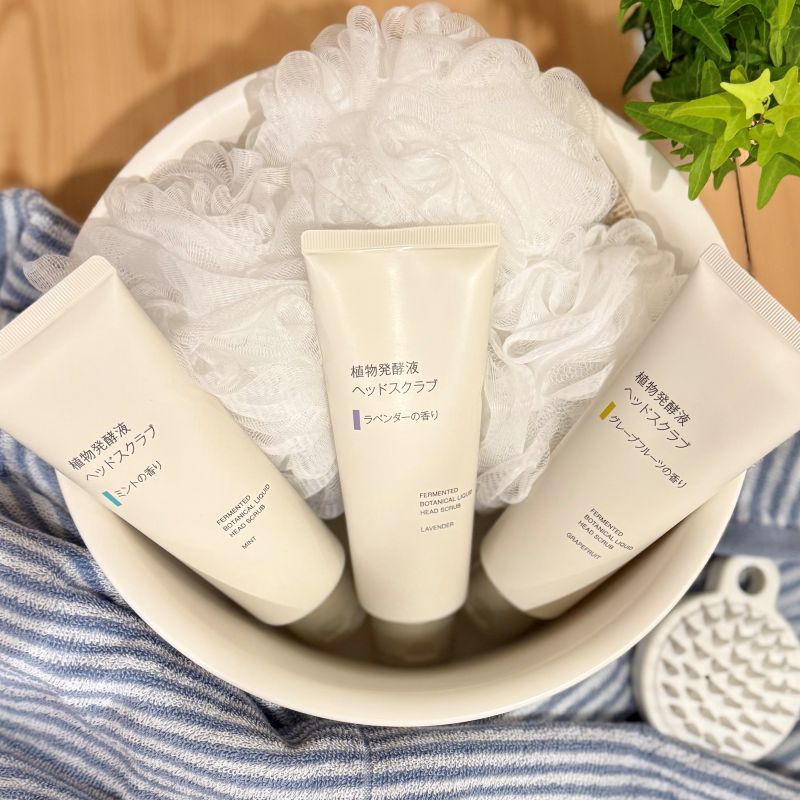 頭皮をやさしく整える植物発酵液 ヘッドスクラブが新登場