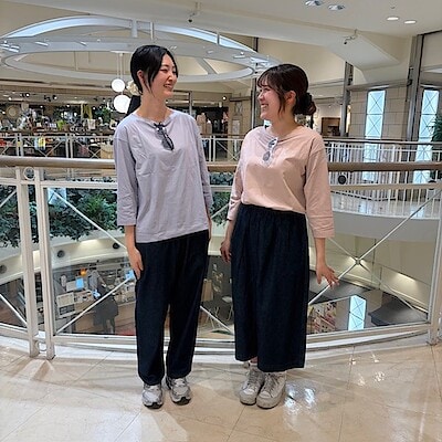 【無印良品500ベルフローラかわにし】身長165cm、157cm