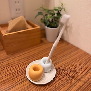 【無印良品500ベルフローラかわにし】磁器歯ブラシスタンド｜新しい暮らしのスタートにそっと寄り添うアイテムのご紹介