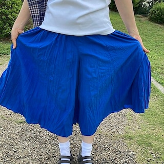 【ヤオコー和光丸山台】新商品　不揃い楊柳スカートパンツ