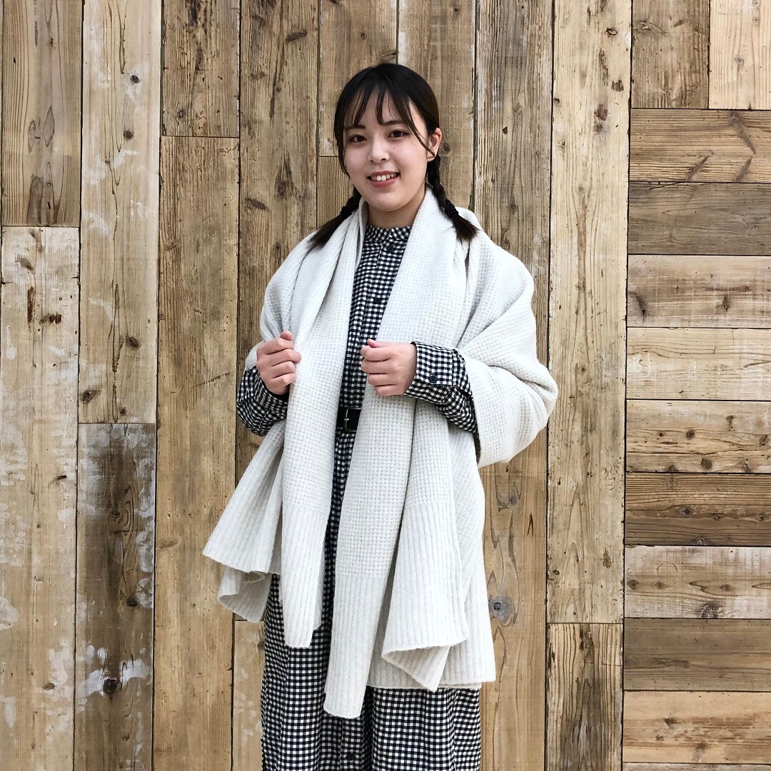 羽織れる多様布羽織ってみました