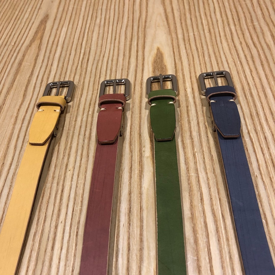 無印 ツルヤ安曇野穂高】手塗りヌメ革のベルトが入荷しました。｜ 無印良品