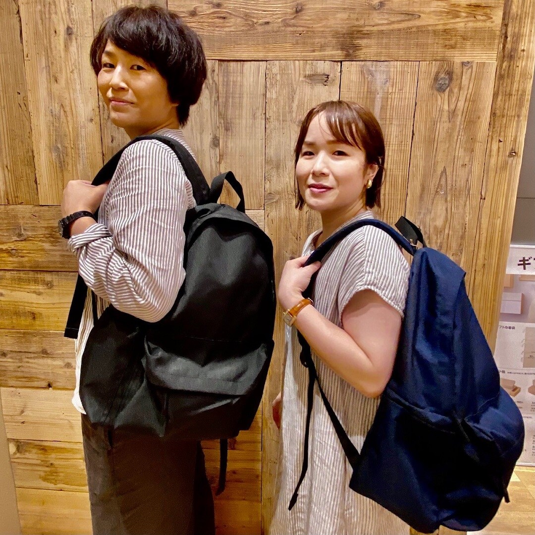 ヨークタウン足利】肩がつらくならないリュックサック｜無印良品