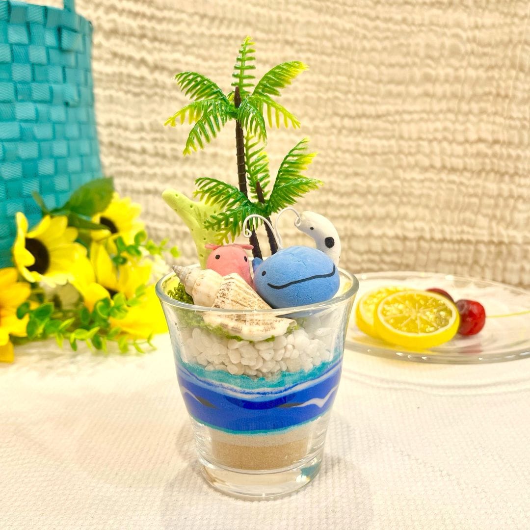 【ヨークタウン足利】夏にぴったり！グラスサンドアート |ワークショップ_gH8R46