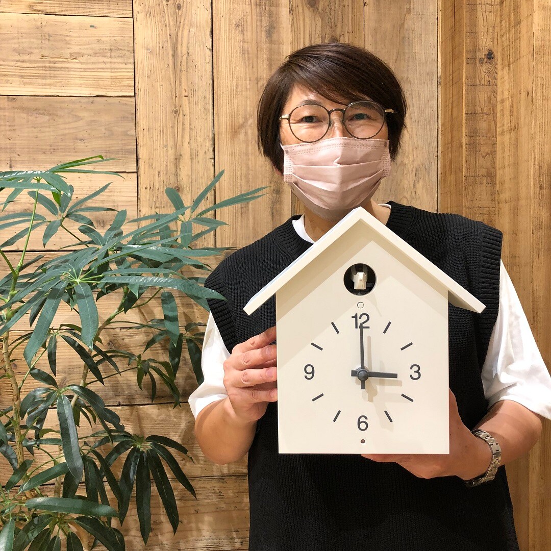 ヨークタウン足利】可愛いシンプルな鳩時計｜ 無印良品