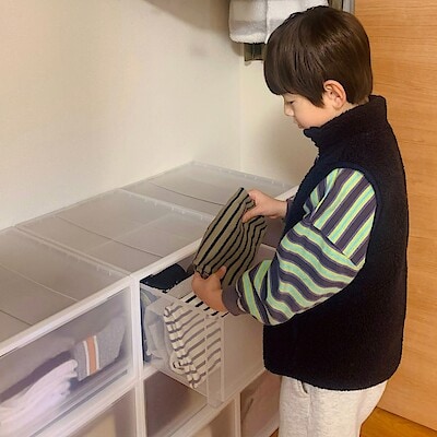 【イオンタウン旭】無印良品の家具や収納アイテムでつくる子供部屋のご紹介②
