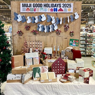 【いとく男鹿SC】ボンボンショコラでリースラッピング