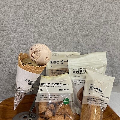 【大丸福岡天神】新商品"マロン"アイスのご紹介