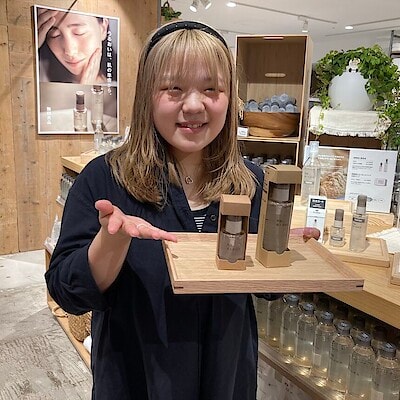 【大丸福岡天神】新商品発酵導入美容液（大容量）のご紹介