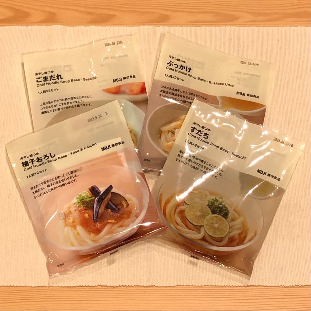 冷やし麺つゆ　各種