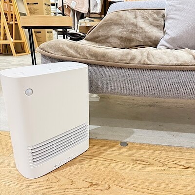 【神戸阪急】冬のあったか｜温風がすぐに出るセラミックファンヒーター