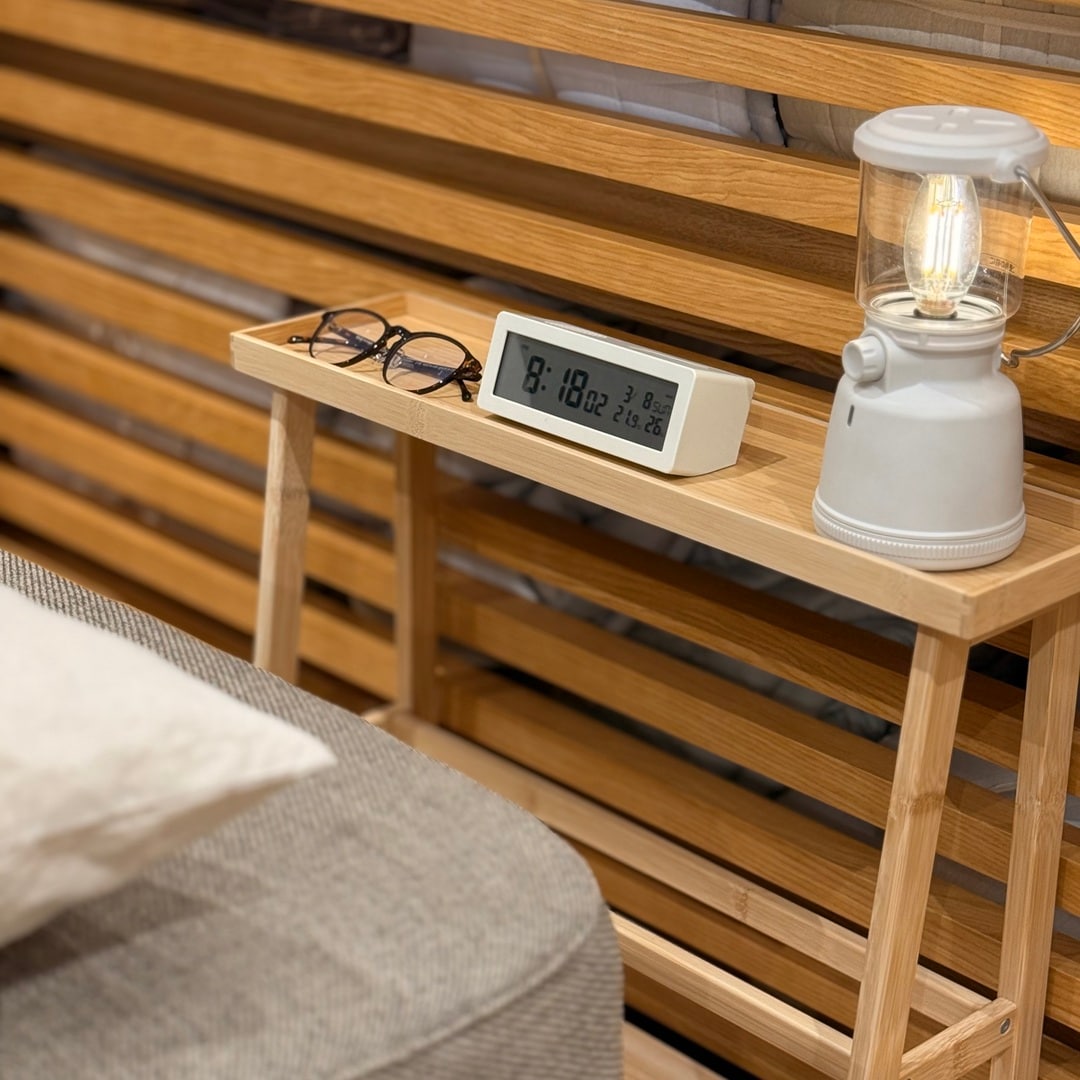 神戸阪急_竹材スリムトレーテーブル