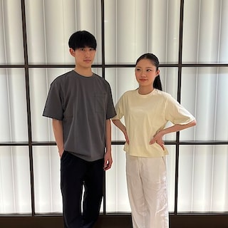 【神戸阪急】この夏の万能Tシャツ｜婦人　涼感ＵＶカットクルーネックワイド半袖Ｔシャツ・紳士　涼感ＵＶカットワイド半袖Ｔシャツ