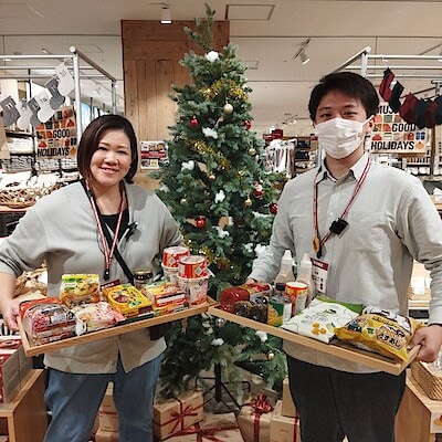 【神戸阪急】11月フードドライブ回収報告-各家庭で使いきれない未使用食品ありませんか-