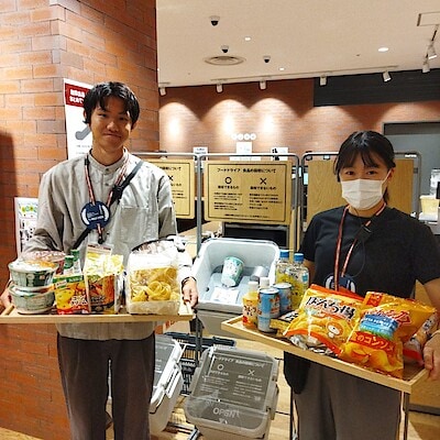 【神戸阪急】9月フードドライブ回収報告。-各家庭で使いきれない未使用食品ありませんか-