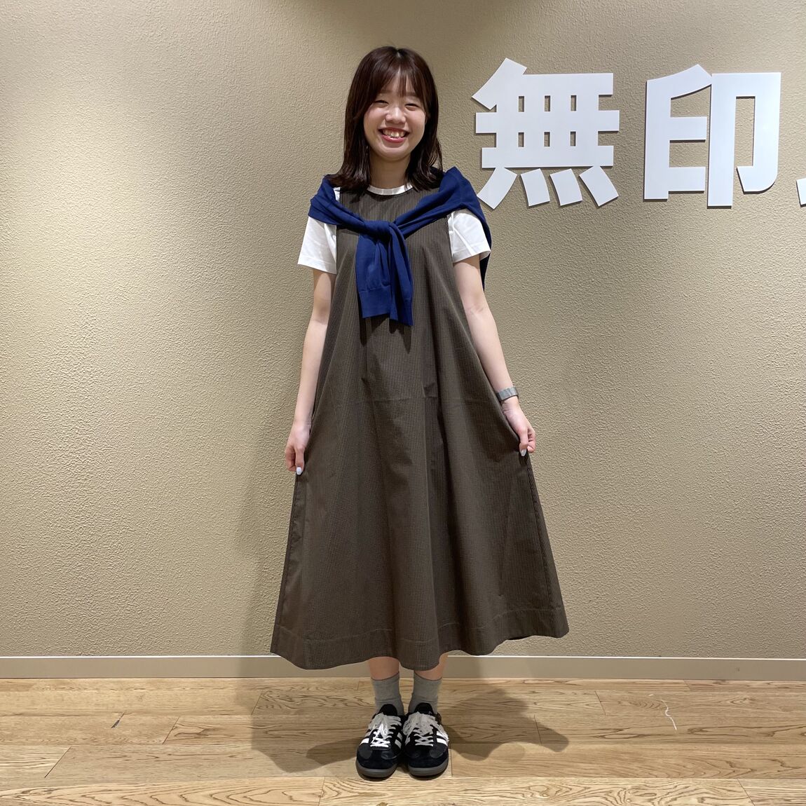ワンピース着用