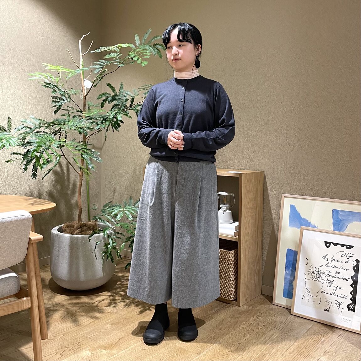 ニットコーディネート