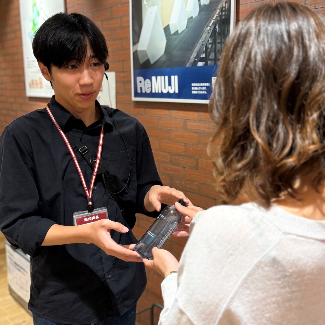資源回収活動 Re MUJI