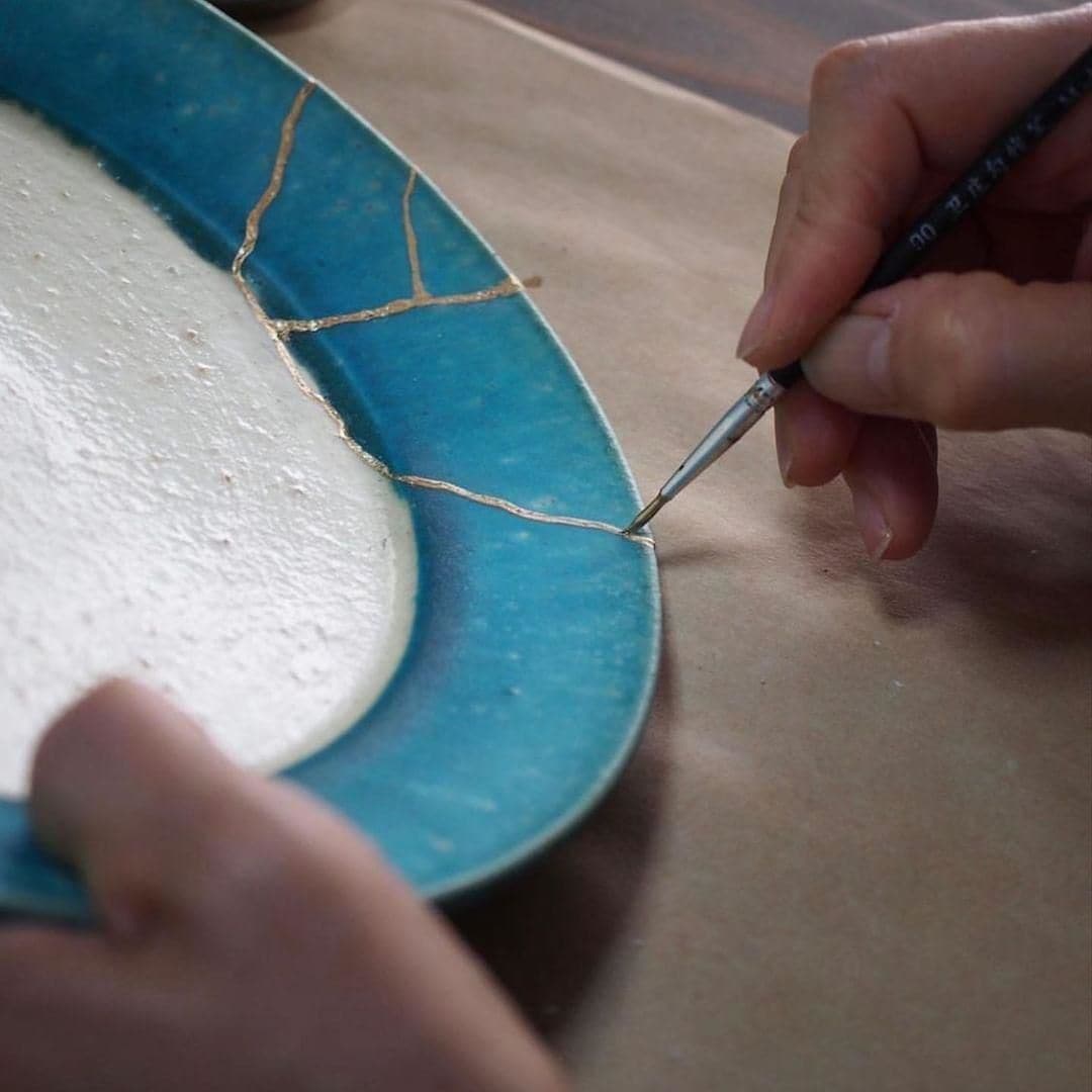 神戸阪急_金継ぎ