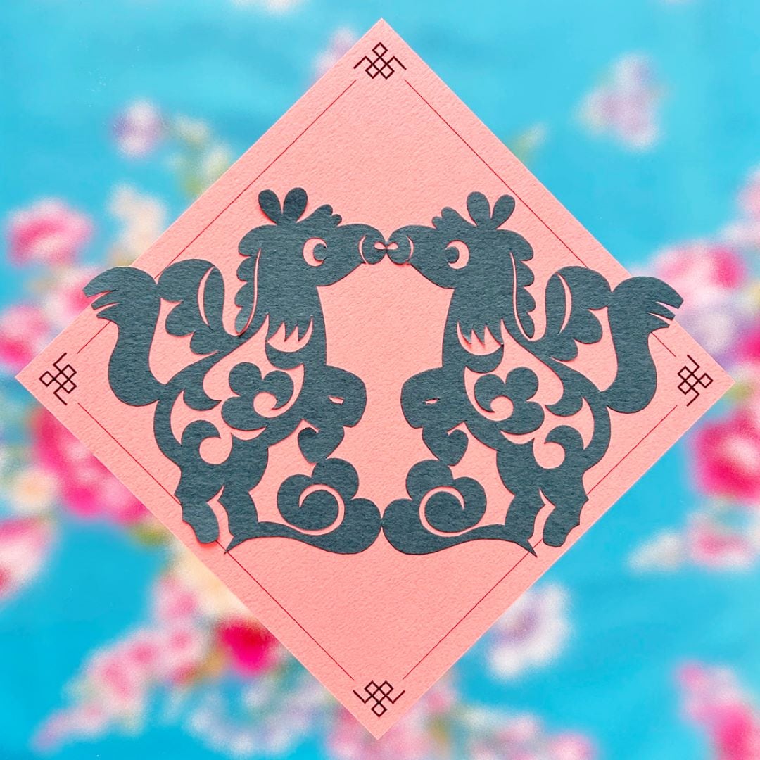 神戸阪急_切り絵