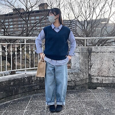 【宝塚阪急】重ねるだけで、即おしゃれ♪ケーブル柄ベストのご紹介！