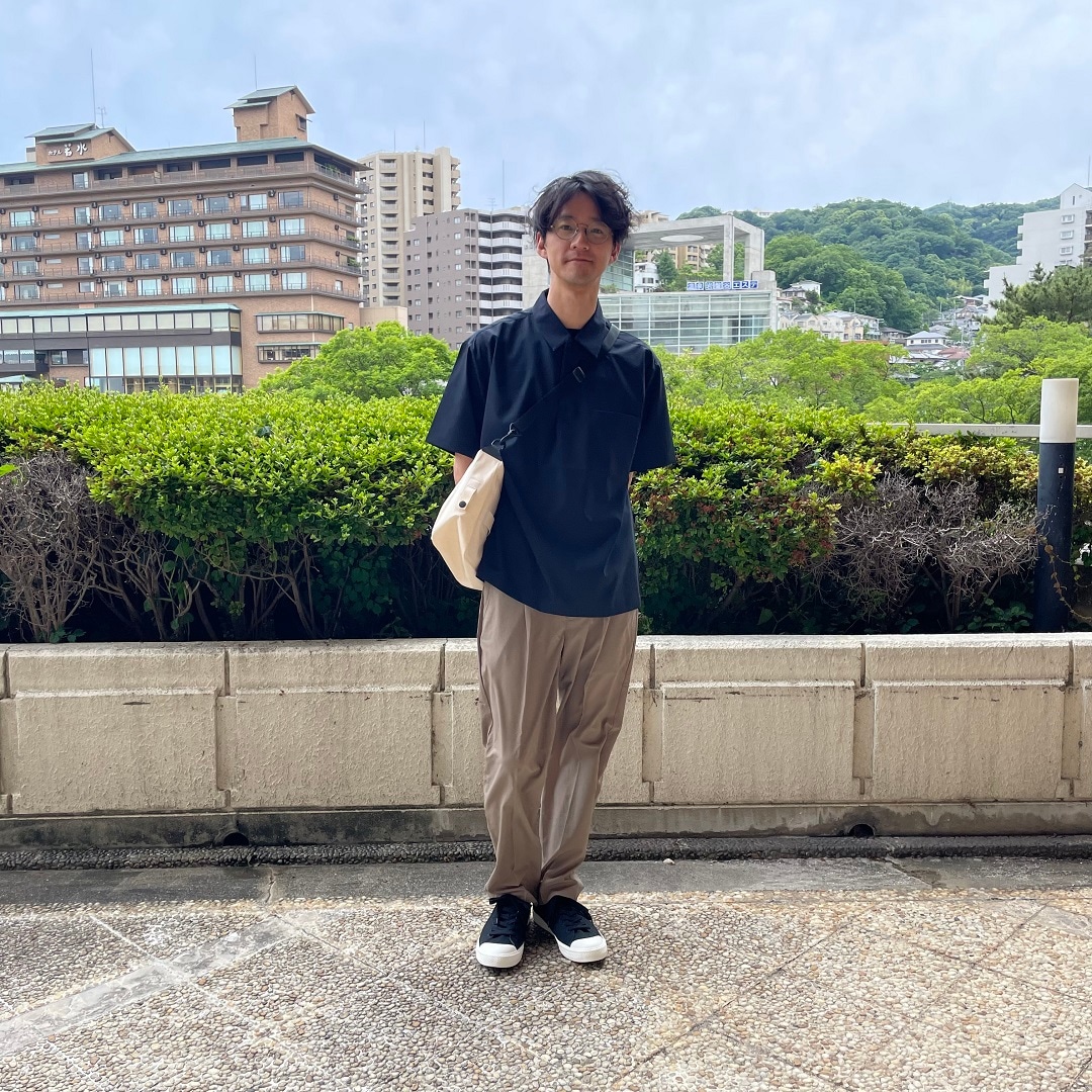 紳士服の紹介写真（正面）