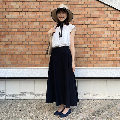 【宝塚阪急】夏の爽やかコーデ