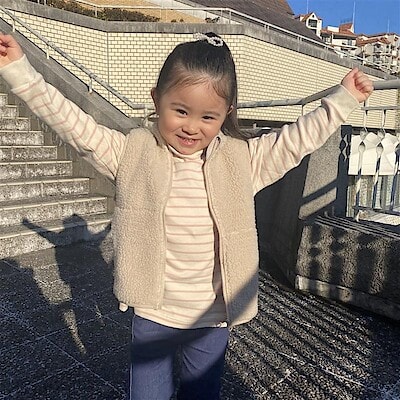 【宝塚阪急】冬の晴れ間にぴったり！軽くて動きやすいあったか子供服♪