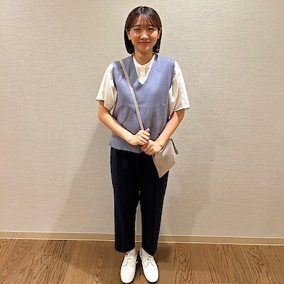 【宝塚阪急】爽やかなベストスタイル