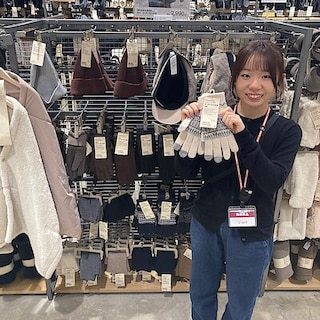 【アル・プラザ金沢】スタッフのおすすめ｜タッチパネル手袋（柄）