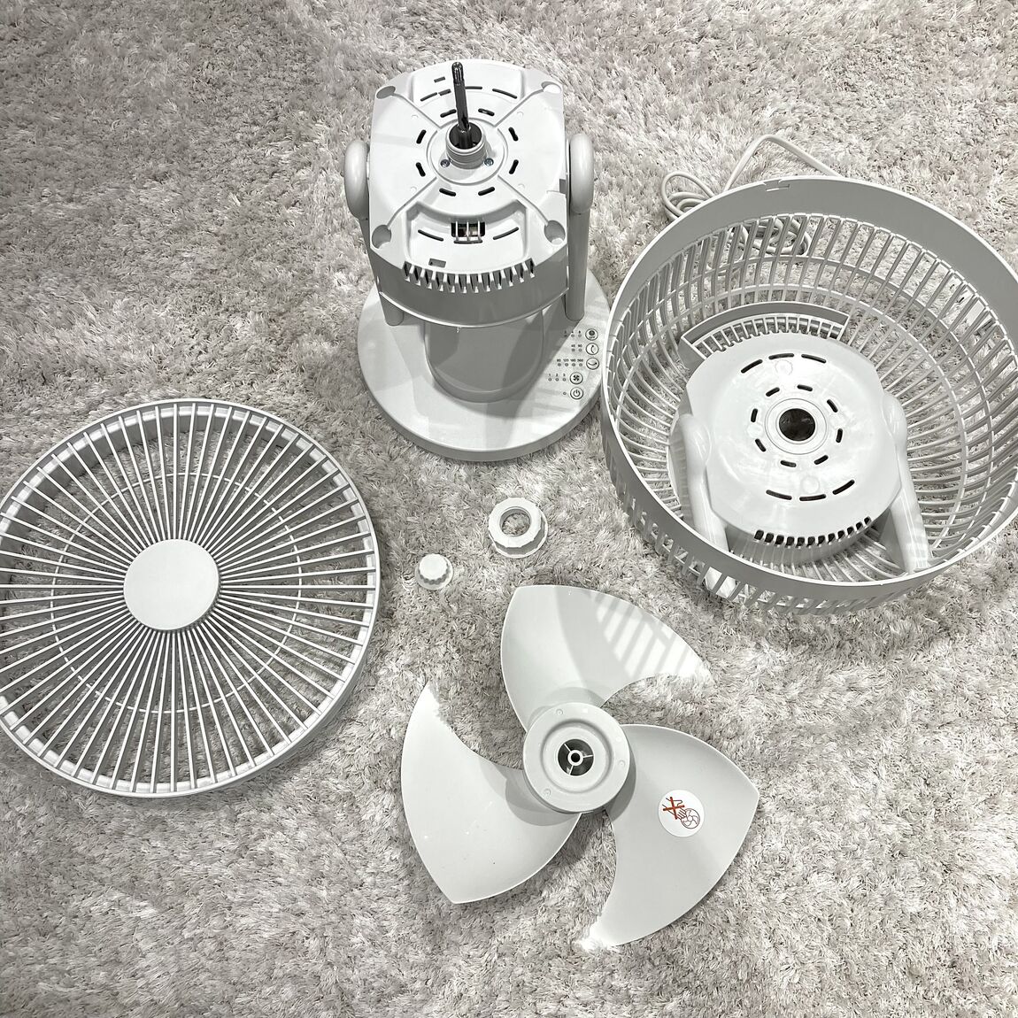 サーキュレーター分解お手入れ