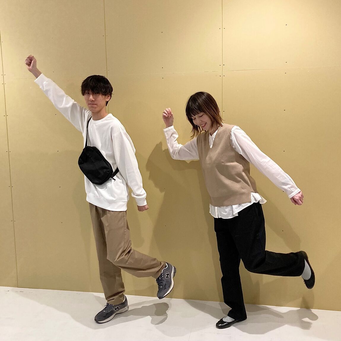 お　ポーズ