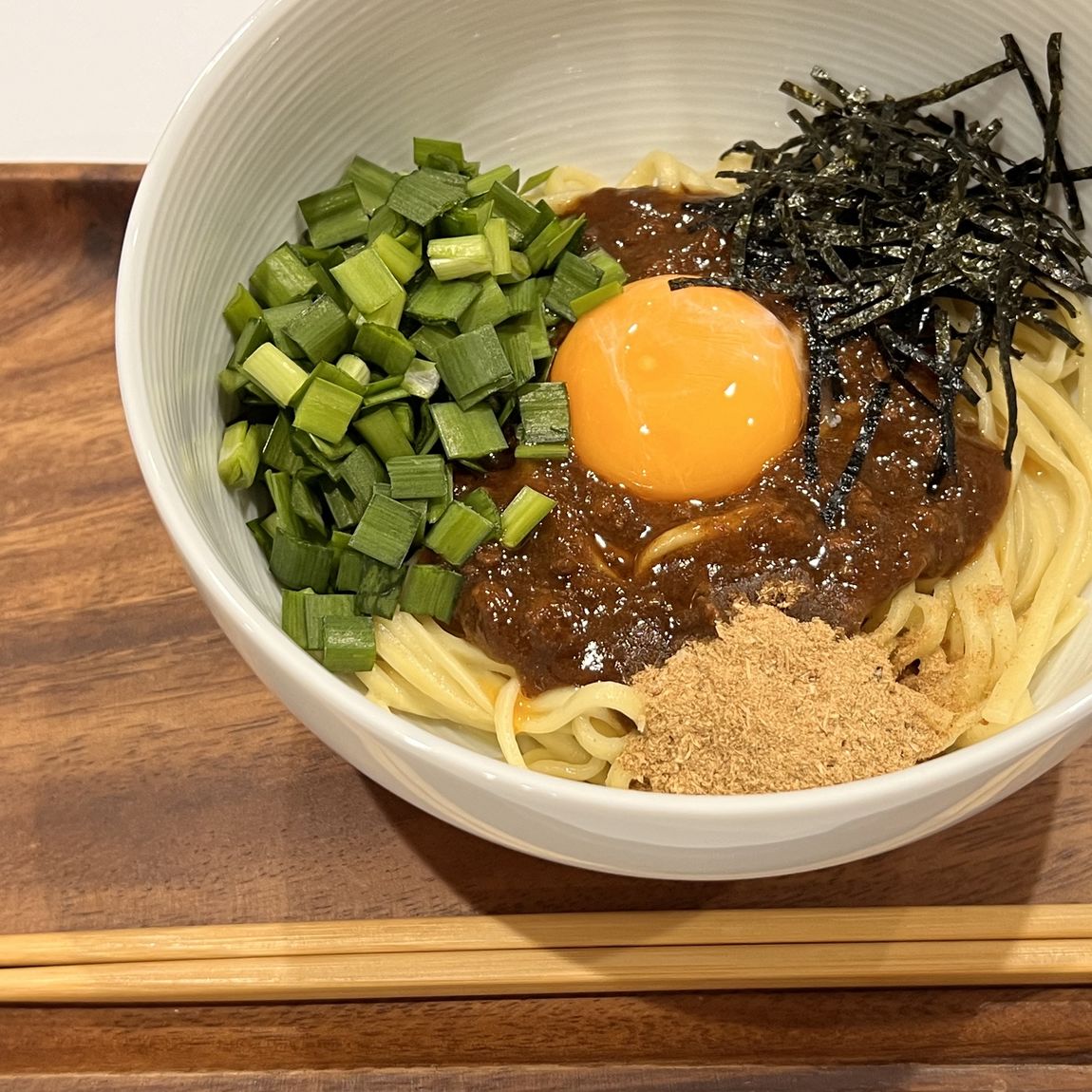 まぜそば アル・プラザ長浜】辛味がくせになる、手づくりキット台湾まぜそば