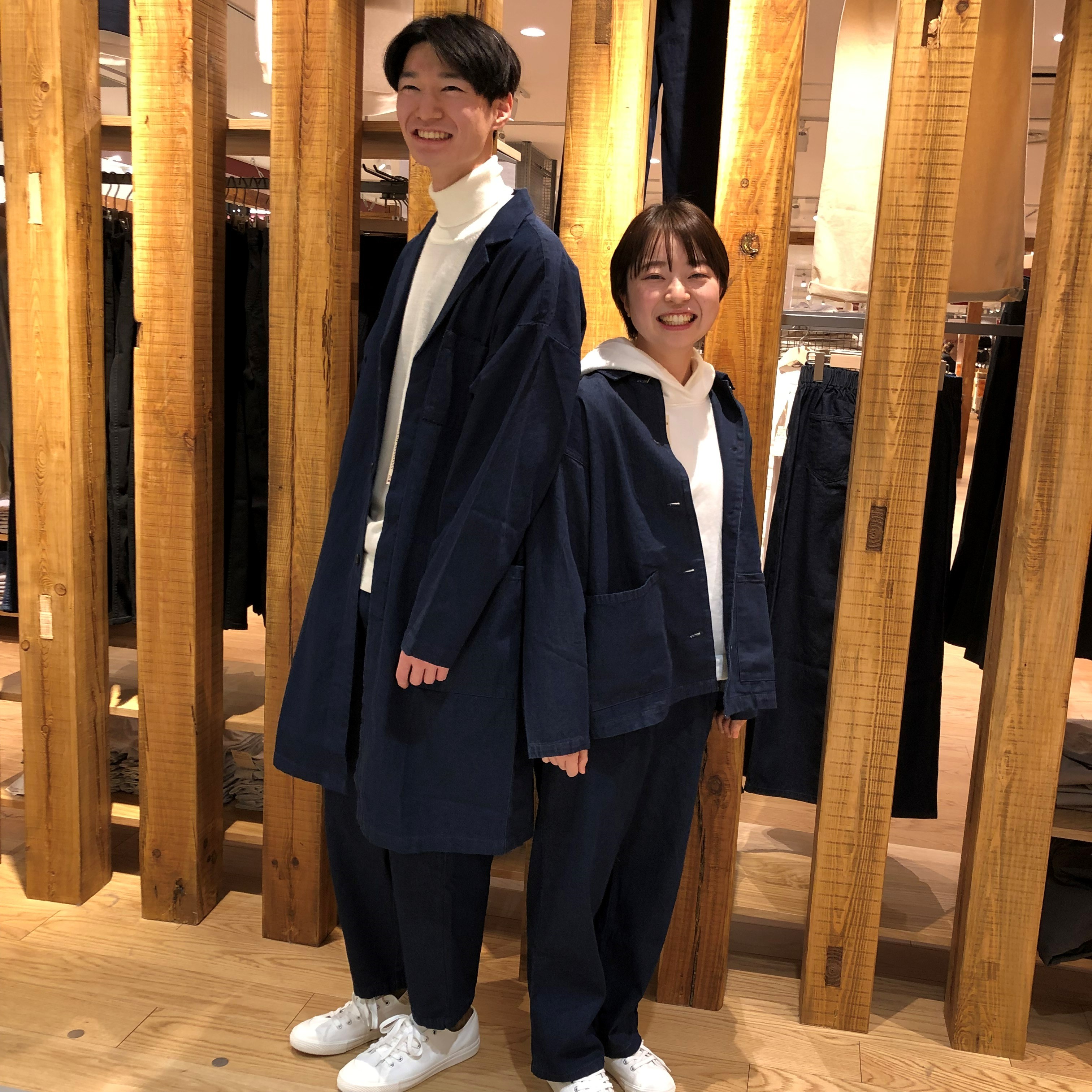 アル・プラザ近江八幡】カポック素材の服～デニムの服～｜ 無印良品