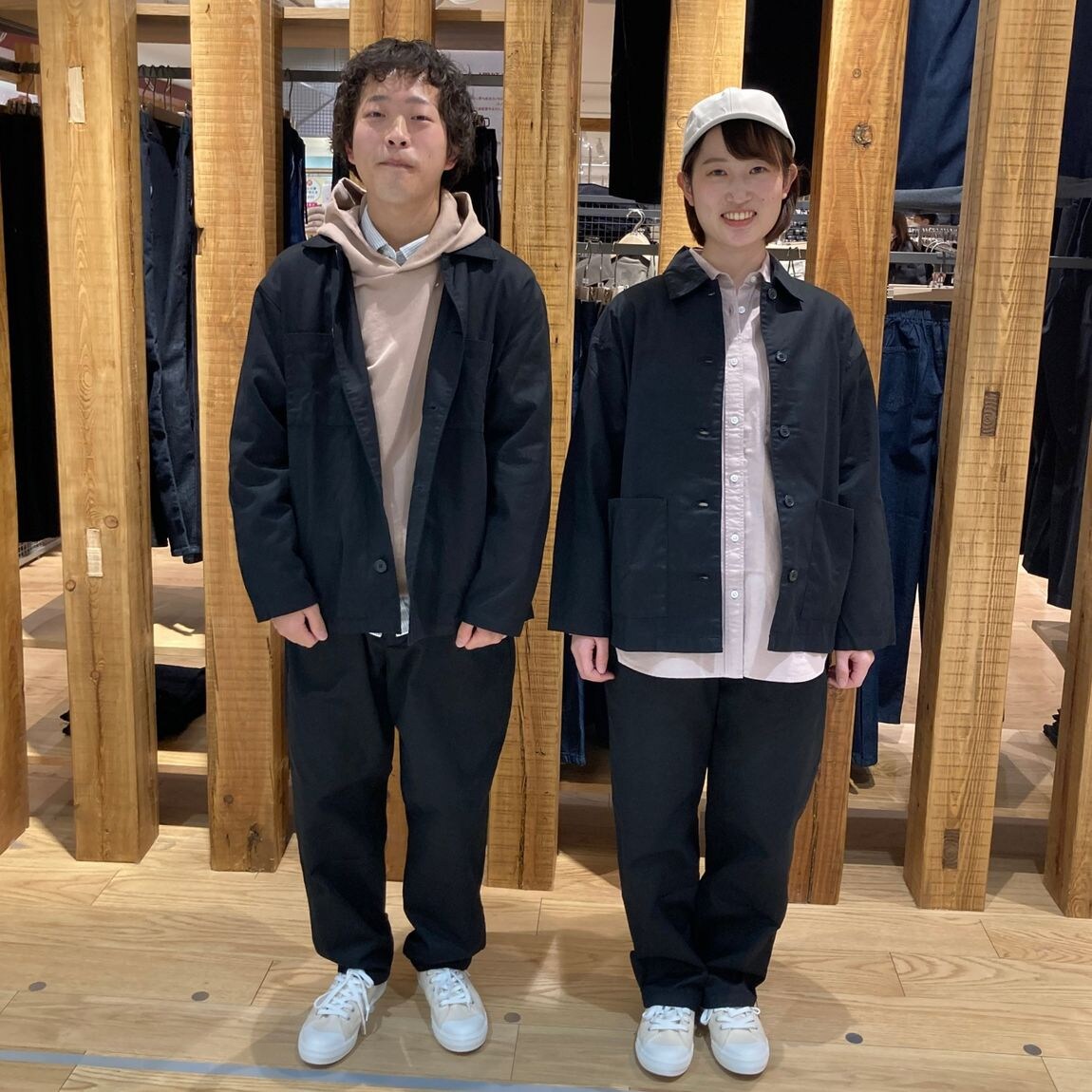 アル・プラザ近江八幡】カポック素材の服～黒の服～｜ 無印良品