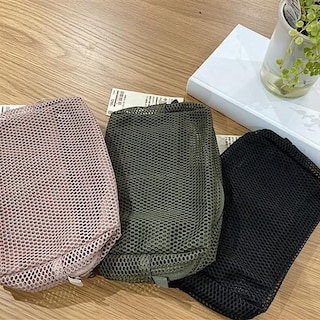 【アル・プラザ八日市】　立体メッシュ　小物整理ポーチのご紹介