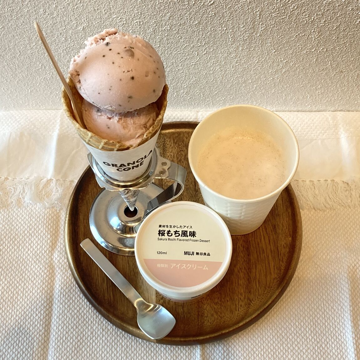 【白山北安田】季節限定のアイスとラテのご紹介