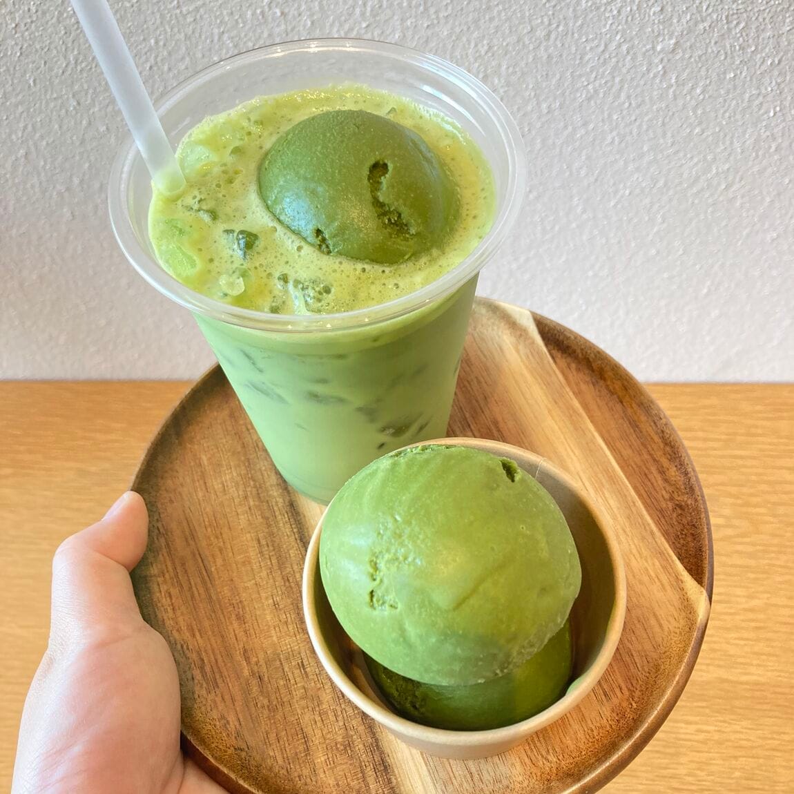 宇治抹茶アイス