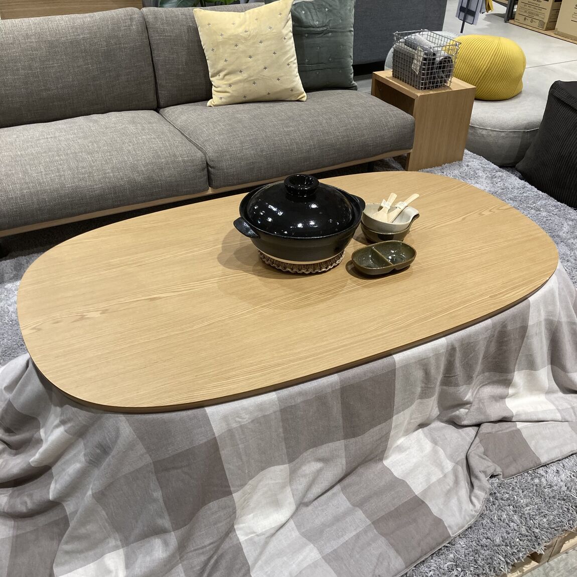【白山北安田】冬におすすめ！無印良品のこたつのご紹介