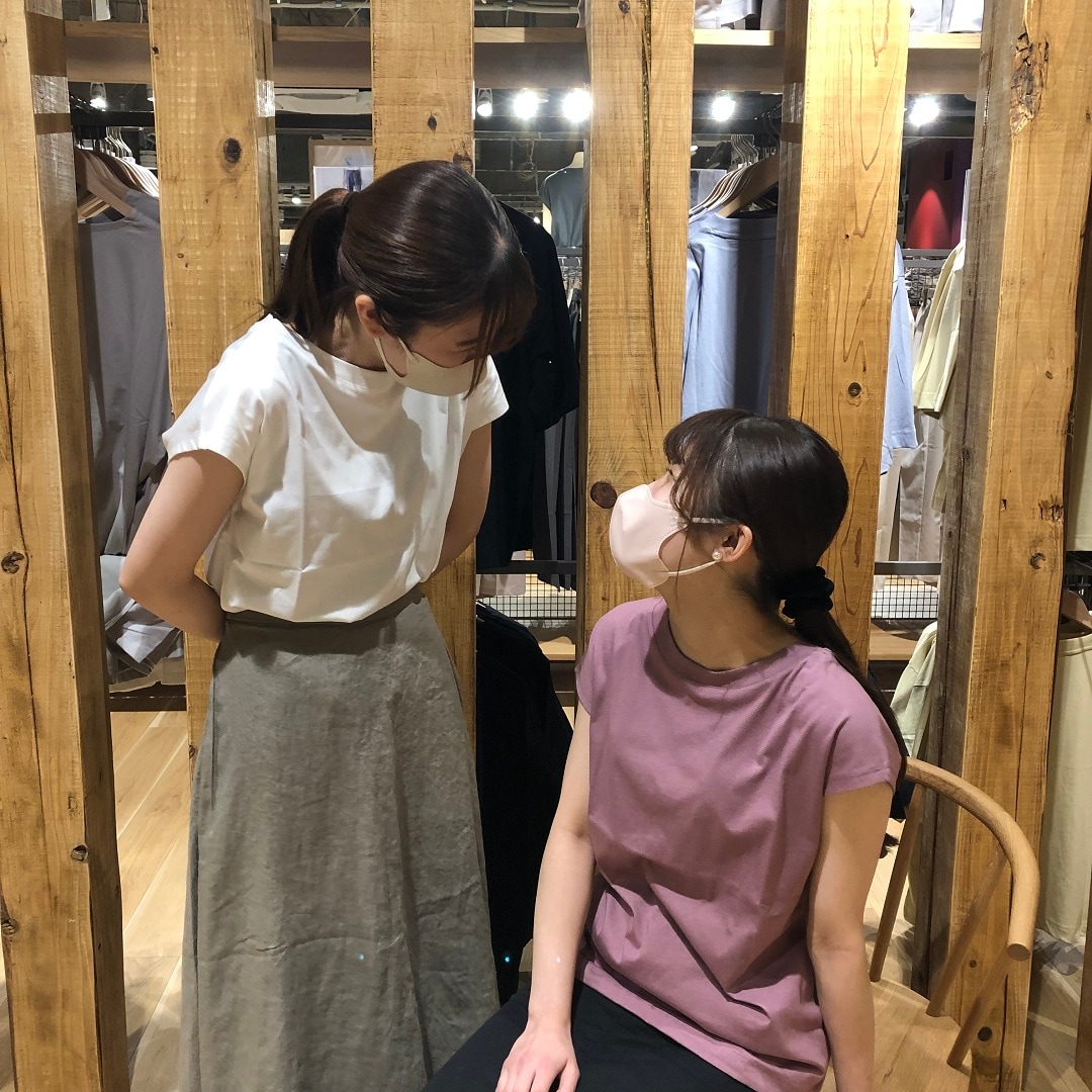 フレンチスリーブの2人