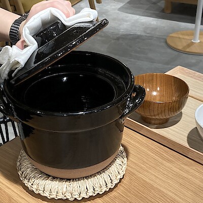 【天神ショッパーズ福岡】新商品！手軽に炊けるごはん鍋のご紹介