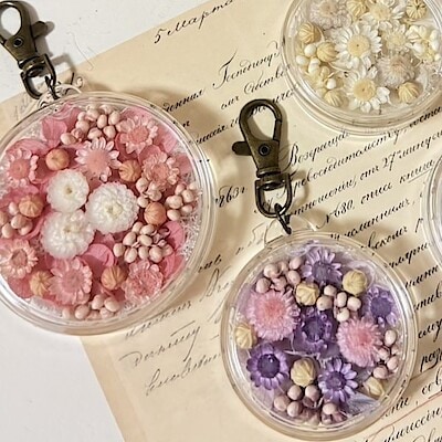 【ヨークタウン郡山桑野】8/11（月・祝）お花キーホルダーワークショップ・販売会のお知らせ