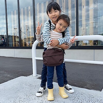 【旭川花咲】身長102cm（左)　身長130㎝（右）