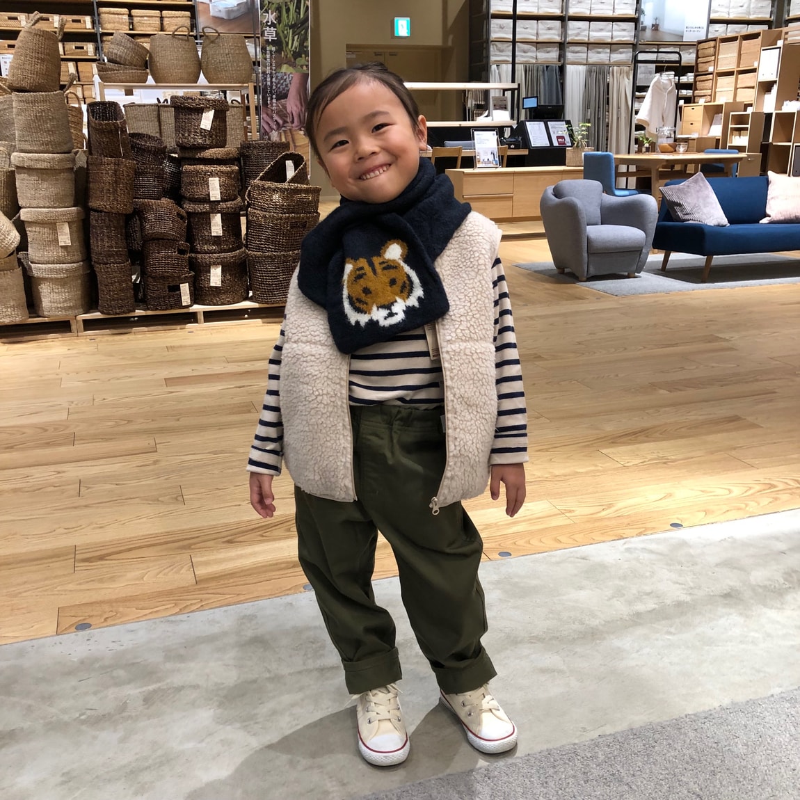 旭川花咲】身長103cm｜ 無印良品