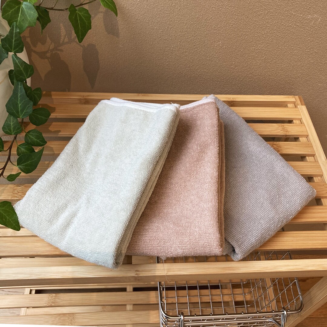 【マルエイガレリア】お風呂の後でもサウナでも。頭にフィットするターバンタオル